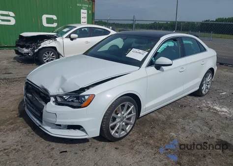 2016 Audi A3 2.0T Premium из США, поврежденный, VIN WAUE8GFF1G1025221